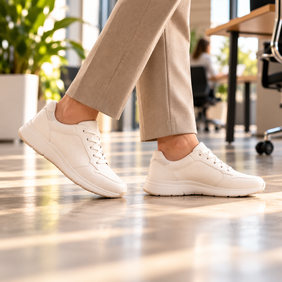 Semelles Plantyo portées au travail